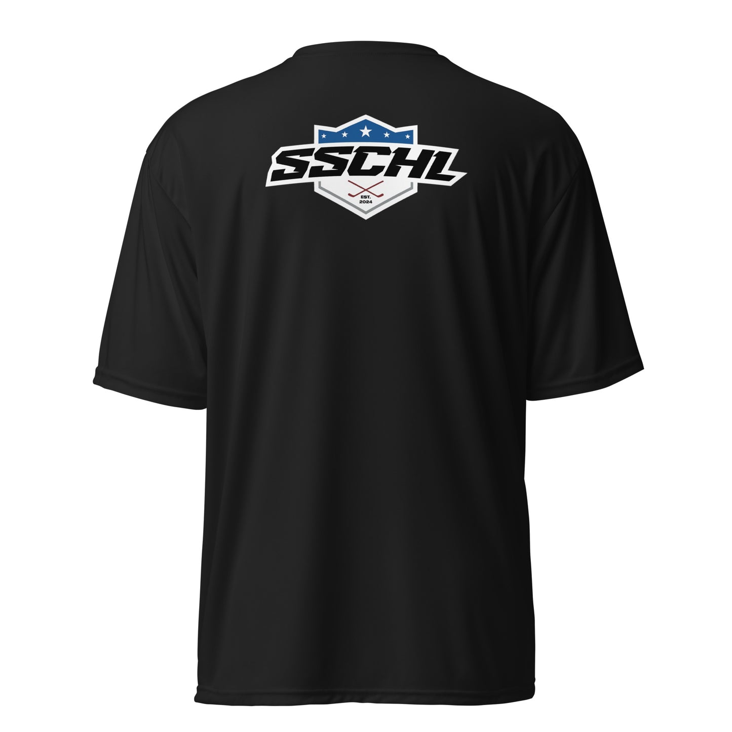 2024 SSCHL Performance Tee w Logo on Back