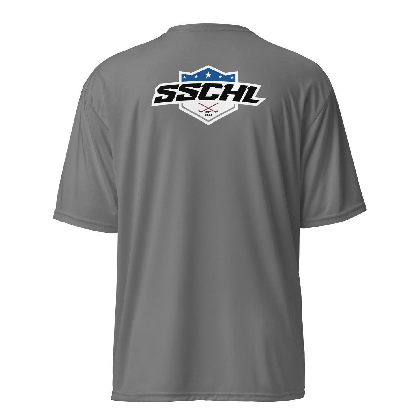 2024 SSCHL Performance Tee w Logo on Back