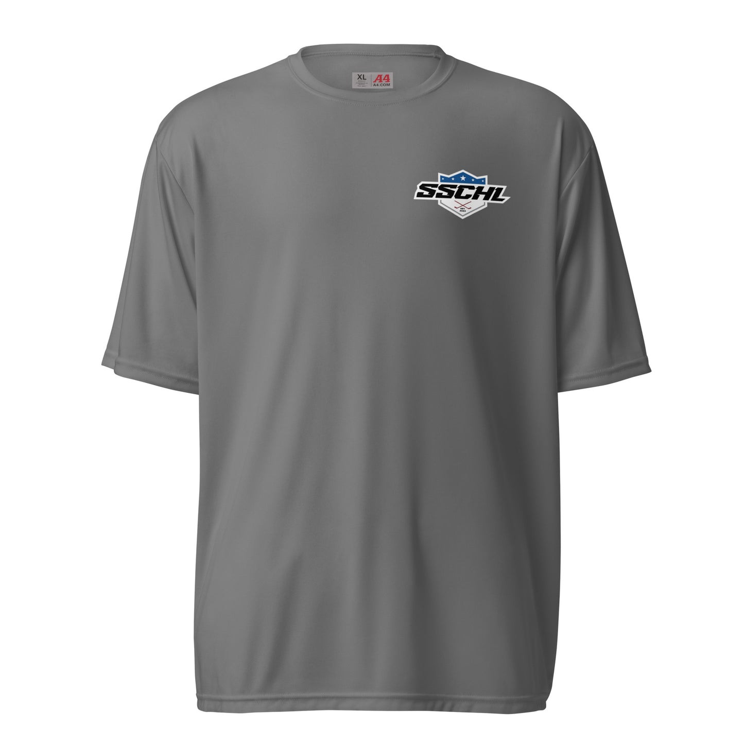 2024 SSCHL Performance Tee w Logo on Back