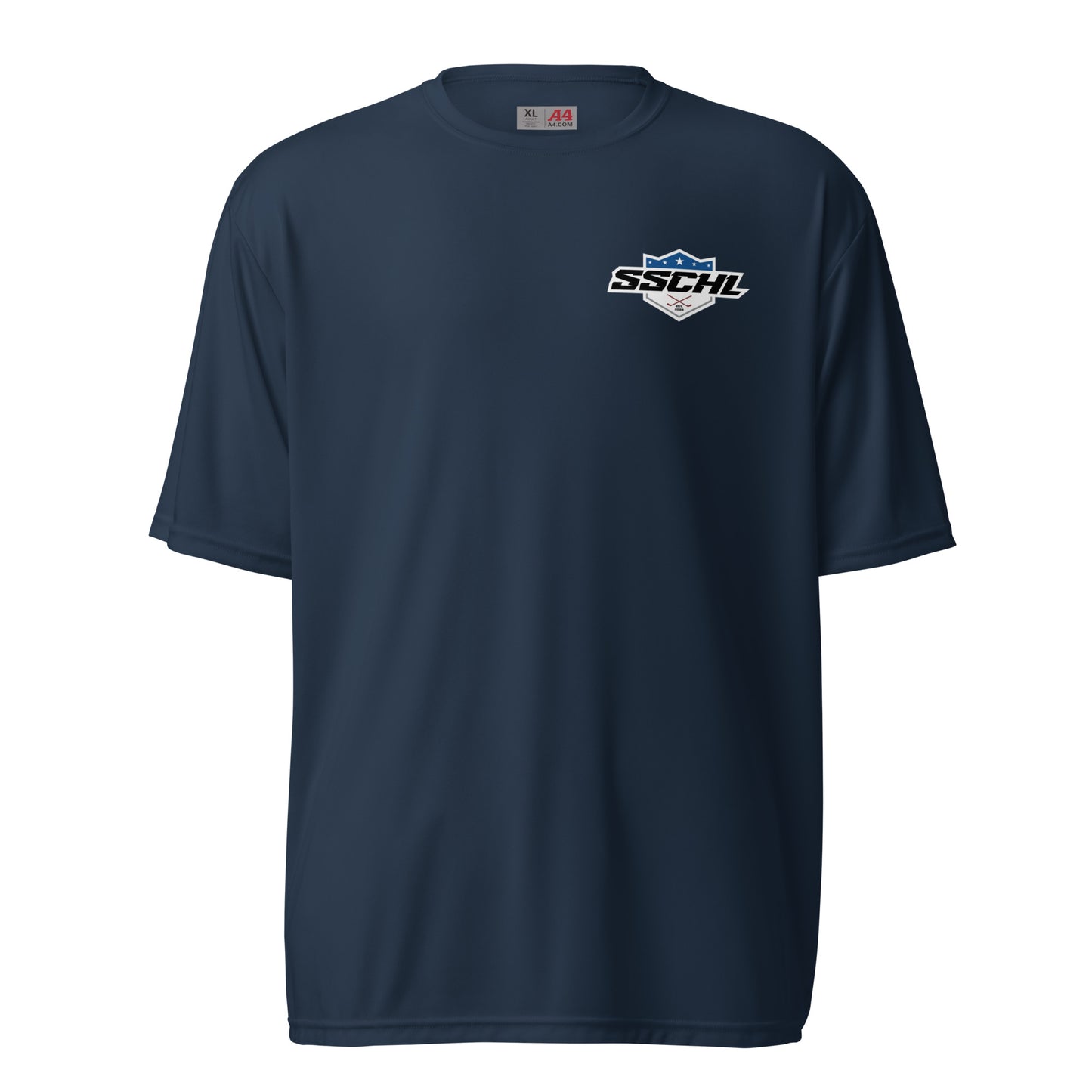 2024 SSCHL Performance Tee w Logo on Back