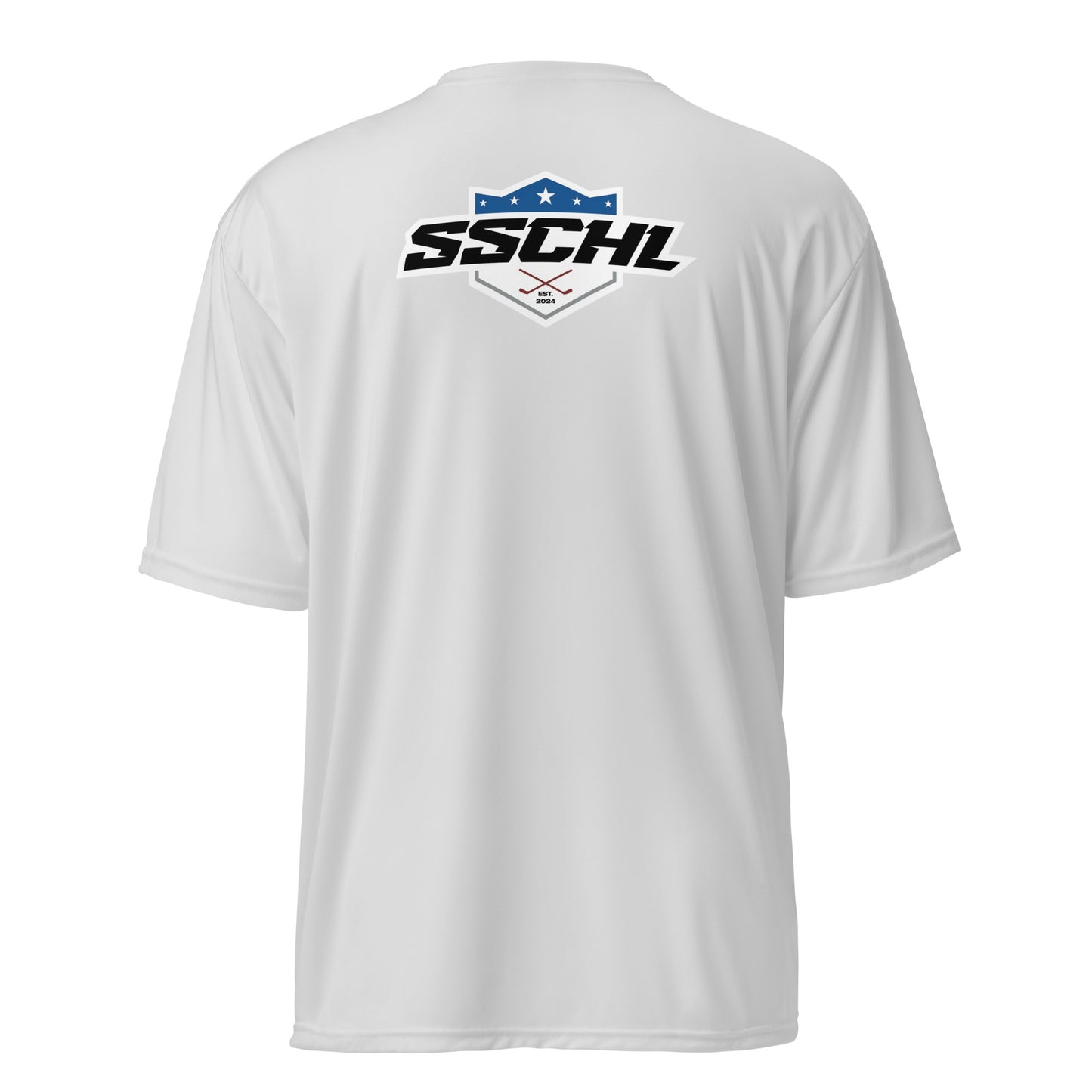 2024 SSCHL Performance Tee w Logo on Back